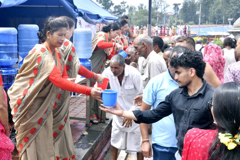 पशुपतिमा निःशुल्क स्वास्थ्य शिविर सञ्चालन