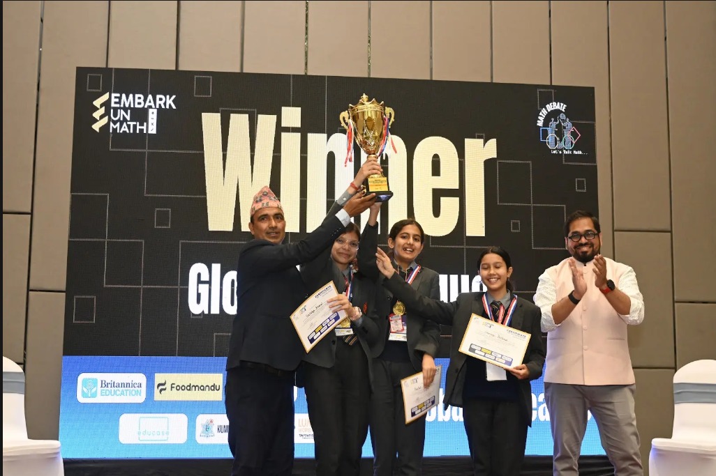रटाइभन्दा तर्कलाई प्राथमिकता दिने ग्लोबल म्याथ डिबेट लिग सम्पन्न