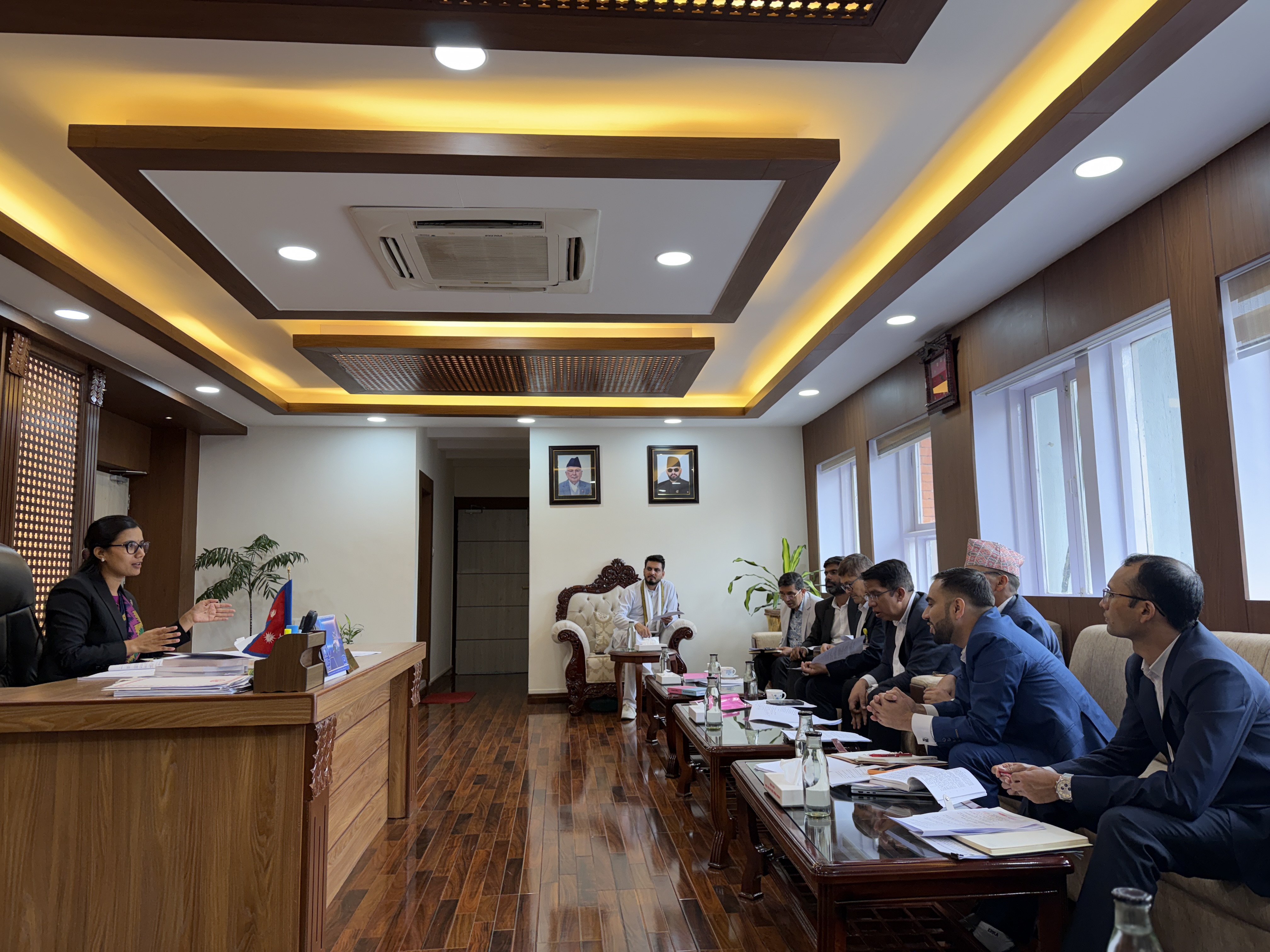 आयोजनासम्बन्धी विवाद र मुद्दाको द्रुत निरूपणका लागि कानुन मन्त्रालयमा उच्चस्तरीय छलफल